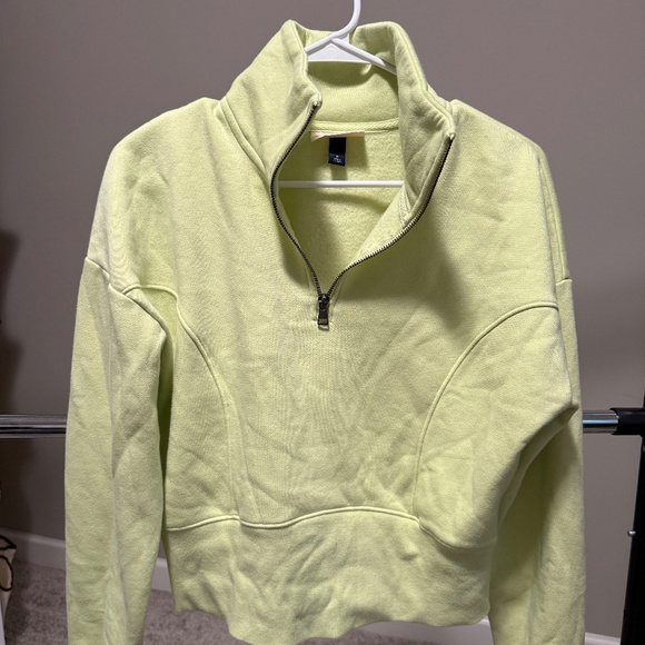 Lime green quarter zip - Picture 1 of 3